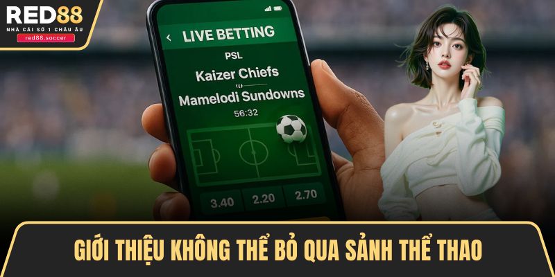 Giới thiệu không thể bỏ qua sảnh thể thao